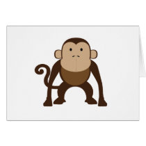 Monkey Greeting Cards