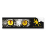 Monkey Cat Bumper Sticker
