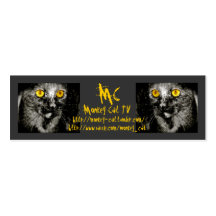 Monkey Cat Profile Cards Business Card Templates