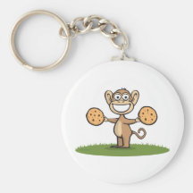 Monkey Cookies Keychains