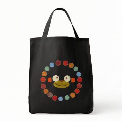 Monkey Face! Tote Bag by BitsOfWhimsy