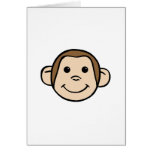 Monkey Face Greeting Cards