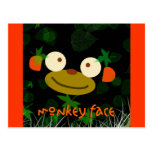 Monkey Face! Post Card