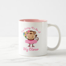 Monkey Future Big Sister Coffee Mug