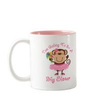 Monkey Future Big Sister Coffee Mug