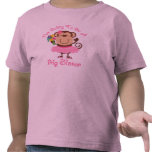 Monkey Future Big Sister Tshirts