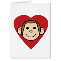 Monkey Heart Cards