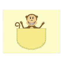 Monkey in a Pocket Postcard