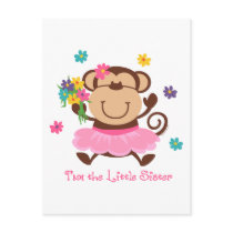 Monkey Little Sister Post Cards
