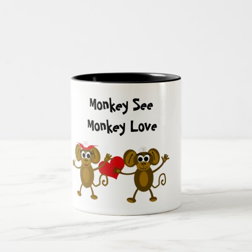 Monkey Love Mug