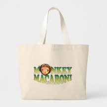 Monkey Macaroni Canvas Bags