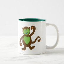 Monkey Mischief Mugs