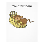 Monkey on bananas custom letterhead