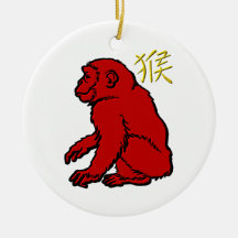 Monkey Ornament