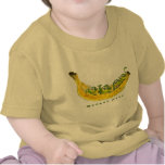 Monkey Peas Cartoon Cute Baby Onesies Shirt