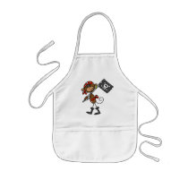 Monkey Pirate With Flag Tshirts and Gifts Aprons