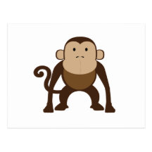 Monkey Postcards