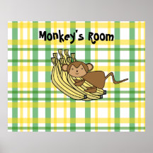 Monkey room poster