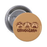Monkey See Chocolate Pin