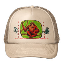Monkey Shines ballcap Mesh Hats