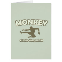 Monkey Steals the Peach