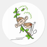 Monkey Swing Stickers