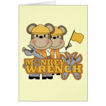 Monkey Wrench T-shirts and Gifts Card