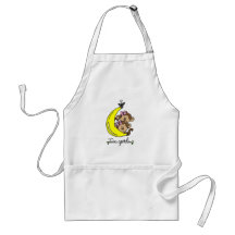 Monkeys Twin Girls T-shirts and Gifts Aprons