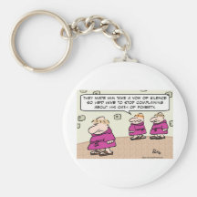monks oath poverty vow silence key chains