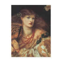Monna Vanetta by Rossetti Postcards