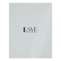 Monochrome - Civil Partnership Reply Card Invites