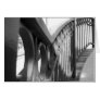 Monochrome Railing Greeting Card