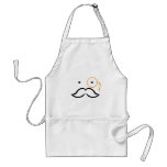 Monocle and Mustache Aprons