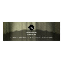 Monogram Attorney at Law - Business Card