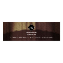 Monogram Attorney at Law - Business Card