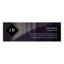 Monogram Attorney at Law - Business Card