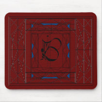 Monogram 'B' Mouse Pad