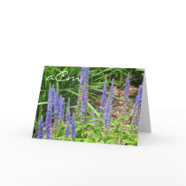 Monogram Blank Notecard