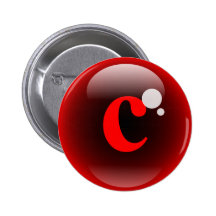 Monogram Bubble C Buttons