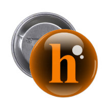 Monogram Bubble H Pins