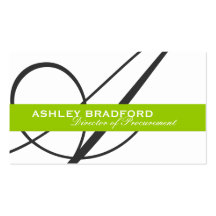 Monogram Business Cards