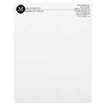 monogram Business Letterheads