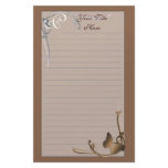 Monogram Butterfly Stationery
