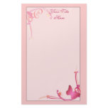 Monogram Butterfly Stationery