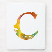 Monogram - C -  Mousepad