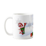 Monogram Christmas Cup Y Coffee Mugs