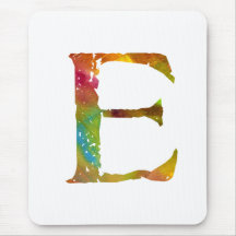 Monogram - E -  Mousepad
