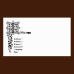 Monogram I business cards