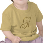 Monogram Initial K infant T-Shirt