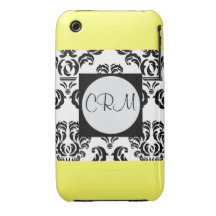 Monogram iPhone 3/3Gs Case iPhone 3 Cases